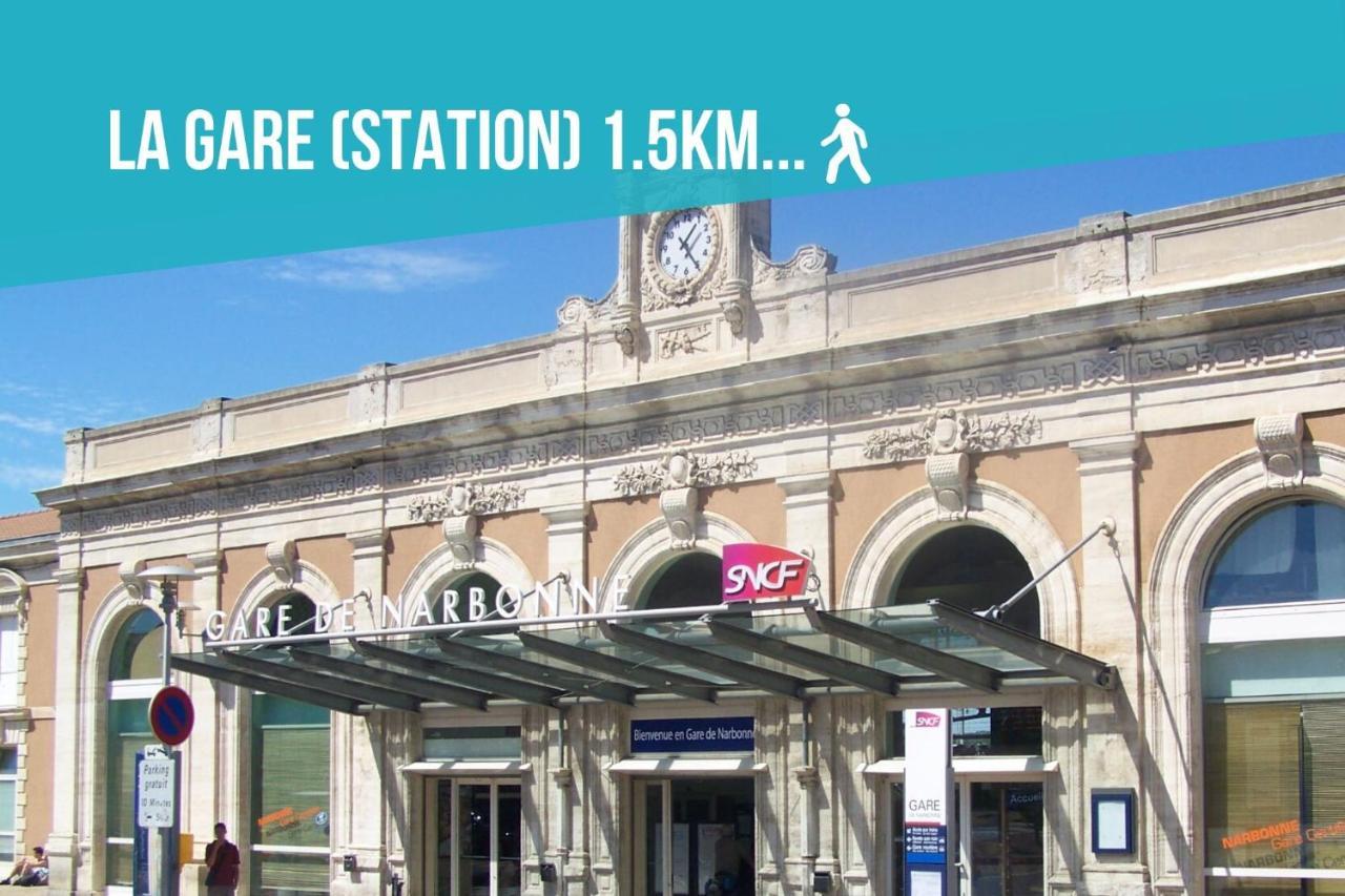 L'Urbain Narbonnais Lägenhet Narbonne Exteriör bild